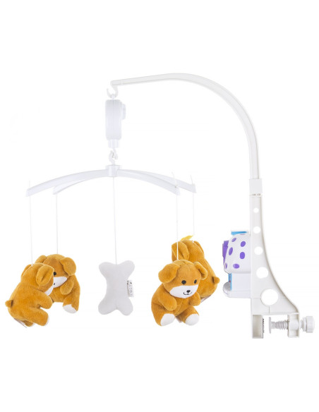MILS02105PP,Carusel muzical pentru patut Chipolino Puppies