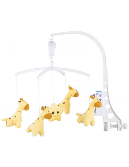 MILS02106SG,Carusel muzical pentru patut Chipolino Sweet Giraffes