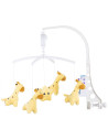MILS02106SG,Carusel muzical pentru patut Chipolino Sweet Giraffes