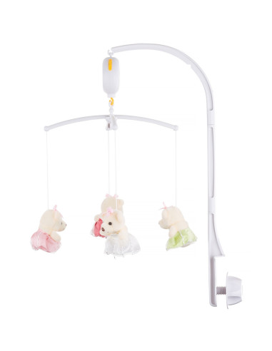 MILR02105PBE,Carusel muzical pentru patut Chipolino Princess bears