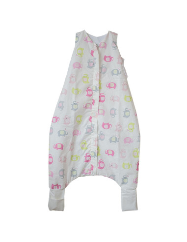 SDHF34EM,Sac de dormit cu picioare Hubners Fairies 3-4 ani Elefanti multicolor