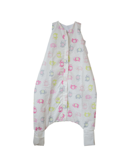 SDHF34EM,Sac de dormit cu picioare Hubners Fairies 3-4 ani Elefanti multicolor
