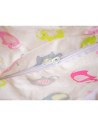 SDHF34EM,Sac de dormit cu picioare Hubners Fairies 3-4 ani Elefanti multicolor