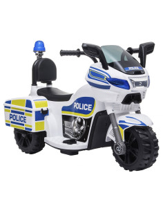 ELMPO0211WH,Motocicleta electrica Chipolino Police white