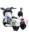 ELMPO0211WH,Motocicleta electrica Chipolino Police white