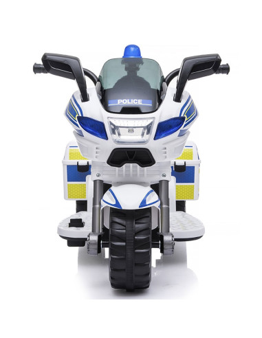 ELMPO0211WH,Motocicleta electrica Chipolino Police white