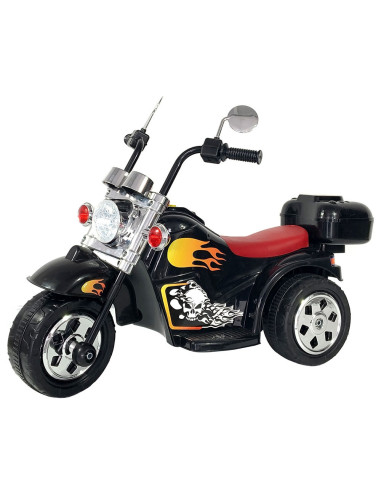 ELMCH0211BK,Motocicleta electrica Chipolino Chopper black