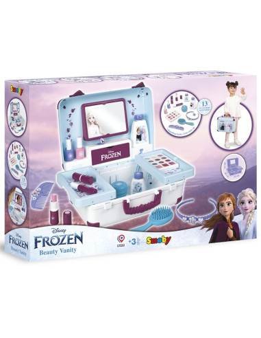 S7600320153,Jucarie Smoby Gentuta cosmetica Frozen Beauty Vanity cu accesorii