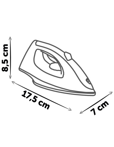 S7600330122,Jucarie Smoby Fier de calcat alb