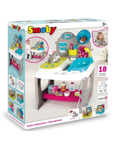 S7600340404,Cabinet veterinar Smoby Veterinary Center