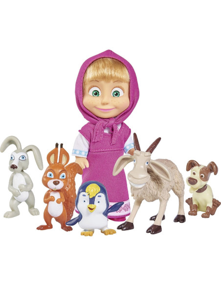S109301060,Jucarie Simba Masha and the Bear Masha and her Animal Friends