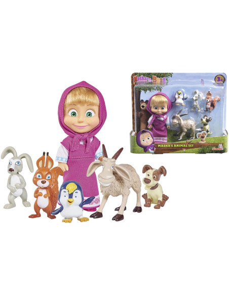 S109301060,Jucarie Simba Masha and the Bear Masha and her Animal Friends