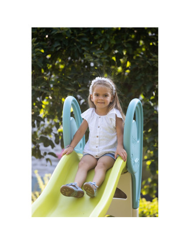 S7600820302,Tobogan Smoby XL verde cu albastru