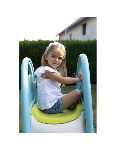S7600820302,Tobogan Smoby XL verde cu albastru