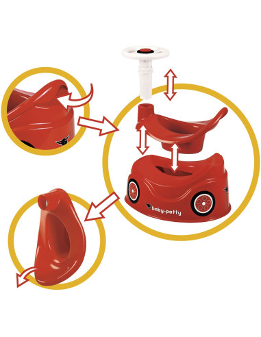S800056801,Olita educativa pentru copii Big Baby Potty red