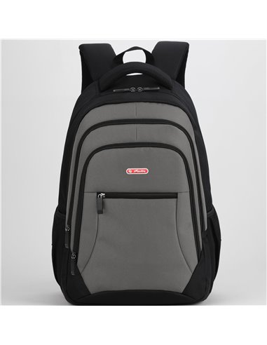 9491850,Rucsac sport Herlitz 45x33x14, Gri/Negru