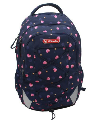 9492380,Rucsac strings pro, dimensiune 43 x 29 x 22 cm, motiv hearts