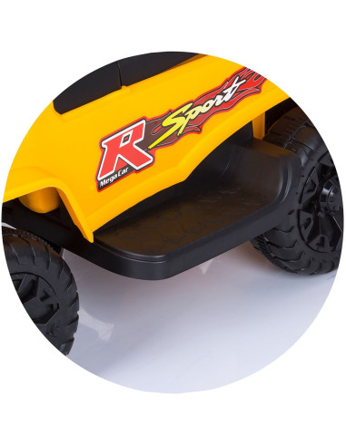 ROCSAF02103YE,Masinuta de impins Chipolino Safari yellow cu maner si copertina