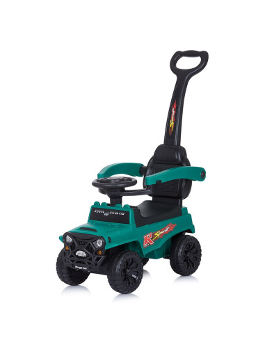 ROCSAF02104MI,Masinuta de impins Chipolino Safari mint cu maner si copertina