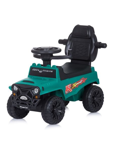 ROCSAF02104MI,Masinuta de impins Chipolino Safari mint cu maner si copertina