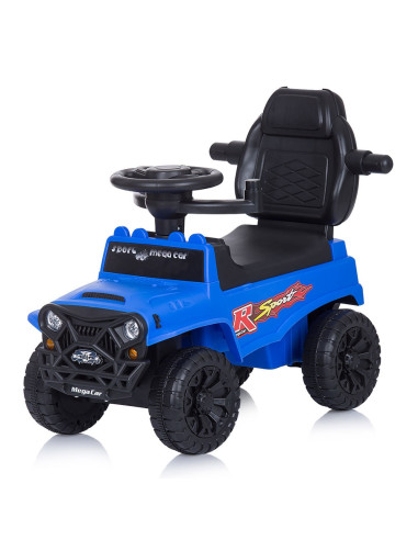 ROCSAF02105BL,Masinuta de impins Chipolino Safari blue cu maner si copertina