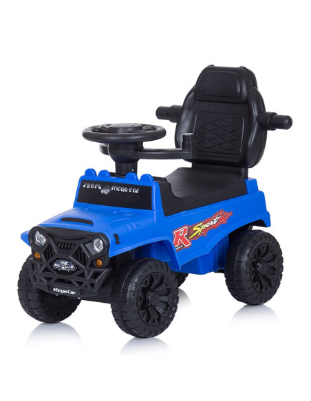 ROCSAF02105BL,Masinuta de impins Chipolino Safari blue cu maner si copertina