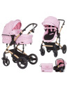 ST-KKCA02305RW,Carucior Chipolino Camea 3 in 1 rose water