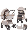 ST-KKMT02303SA,Carucior Chipolino Misty 3 in 1 sand