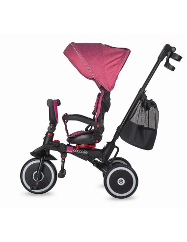 322011150,Tricicleta multifunctionala pliabila Coccolle Vispo Magenta