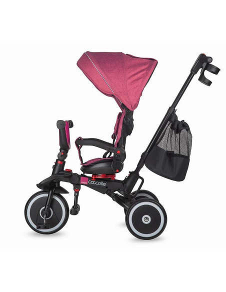 322011150,Tricicleta multifunctionala pliabila Coccolle Vispo Magenta
