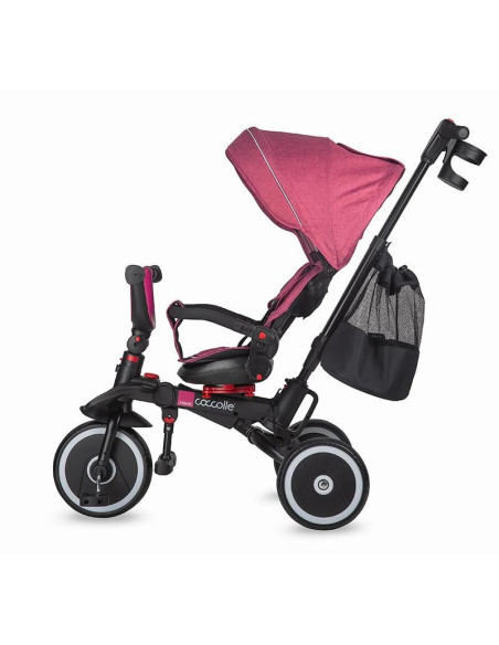 322011150,Tricicleta multifunctionala pliabila Coccolle Vispo Magenta
