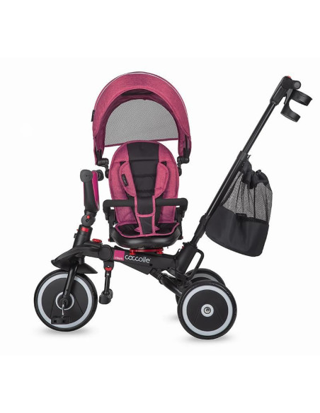 322011150,Tricicleta multifunctionala pliabila Coccolle Vispo Magenta