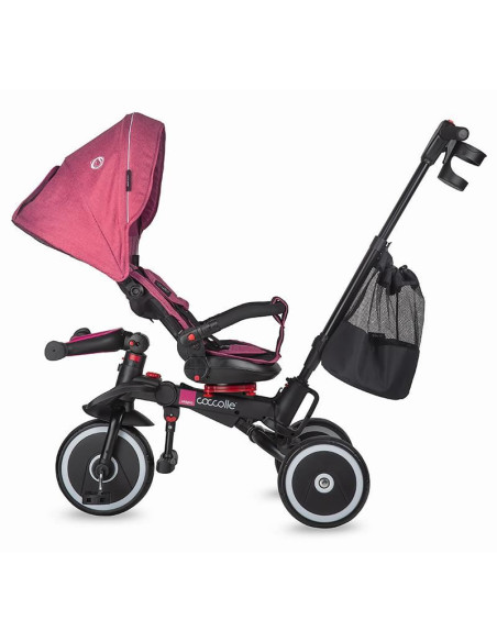 322011150,Tricicleta multifunctionala pliabila Coccolle Vispo Magenta