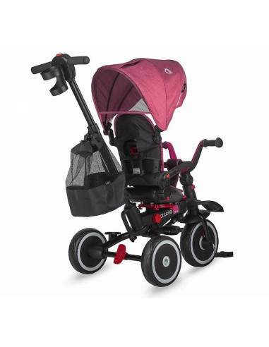 322011150,Tricicleta multifunctionala pliabila Coccolle Vispo Magenta
