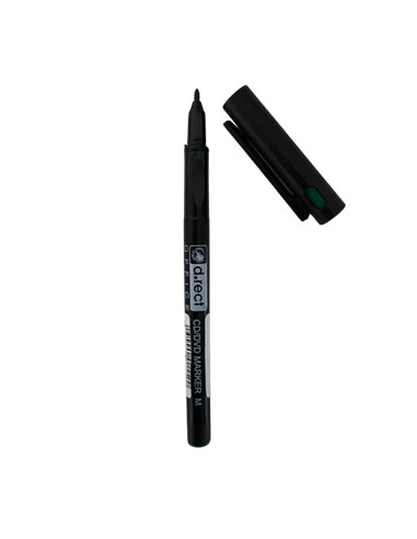 BUC-102074,Marker CD/DVD D.RECT 1.0 mm, Verde BUC-102074,Marker CD/DVD D.RECT 1.0 mm, Verde