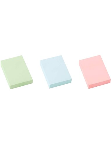 009257,Notes Adeziv D.RECT OFFICE 51X38 mm 3 Buc./Set
