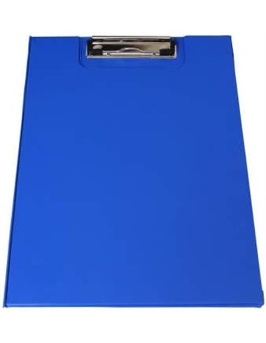 009088,Clipboard dublu A4 D.RECT, Albastru