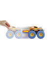 MTGVK37_GVK45,Hot Wheels Monster Truck Masinuta Twister Tredz Bone Shaker Portocaliu Scara 1:43