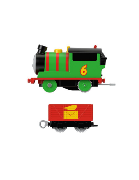 MTHFX96_HDY60,Thomas Locomotiva Motorizata Percy Cu Vagon