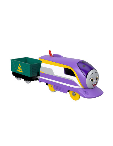 MTHFX96_HDY69,Thomas Locomotiva Motorizata Kana Cu Vagon