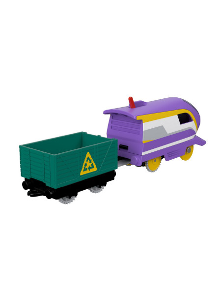 MTHFX96_HDY69,Thomas Locomotiva Motorizata Kana Cu Vagon
