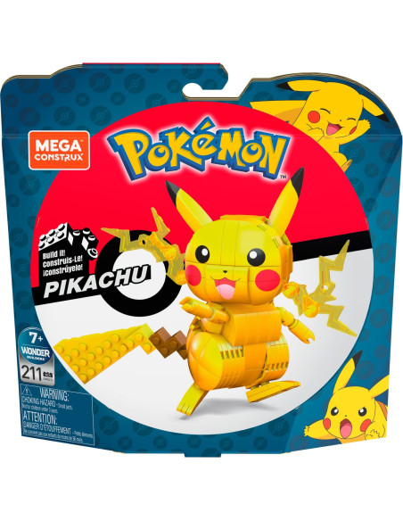 MTGMD31,Pokemon Mega Construct Figurina Pikachu