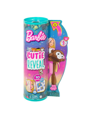 MTHKR01,Barbie Papusa Barbie Cutie Reveal Maimutica