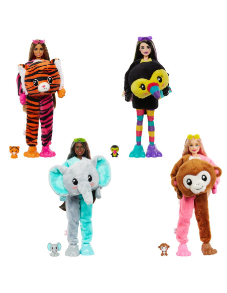 MTHKR01,Barbie Papusa Barbie Cutie Reveal Maimutica