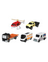 MTC1817_GVY43,Matchbox Set 5 Masinute Metalice City Adventure Ii Scara 1:64