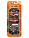 MTC1817_HKY19,Matchbox Set 5 Masinute Metalice Warn Industries Scara 1:64