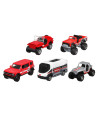 MTC1817_HKY19,Matchbox Set 5 Masinute Metalice Warn Industries Scara 1:64
