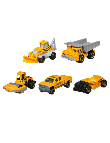 MTC1817_HKY21,Matchbox Set 5 Masinute Metalice Mbx Construction Scara 1:64