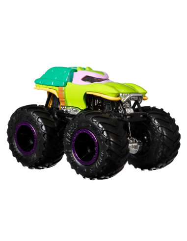 MTFYJ64_HNX31,Monster Truck Set 2 Masini Scara 1 La 64 Michelangelo Si Donatello
