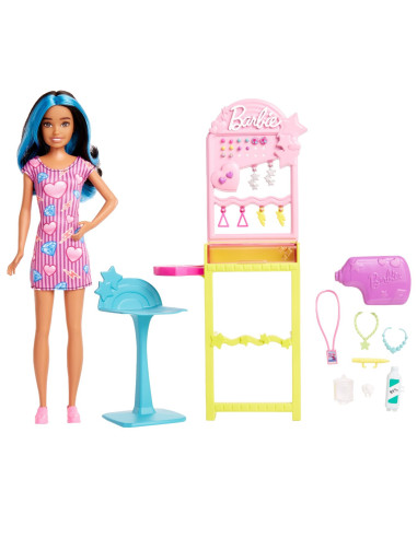 MTHKD78,Barbie Papusa Barbie Skipper First Jobs Ear Piercer MTHKD78,Barbie Papusa Barbie Skipper First Jobs Ear Piercer